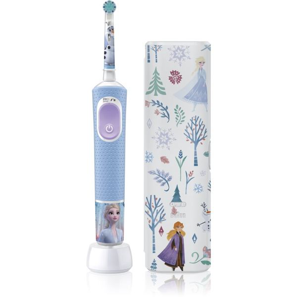 Oral B Oral B PRO Kids 3+ Frozen električna četkica za zube s etuijem za djecu Frozen 1 kom