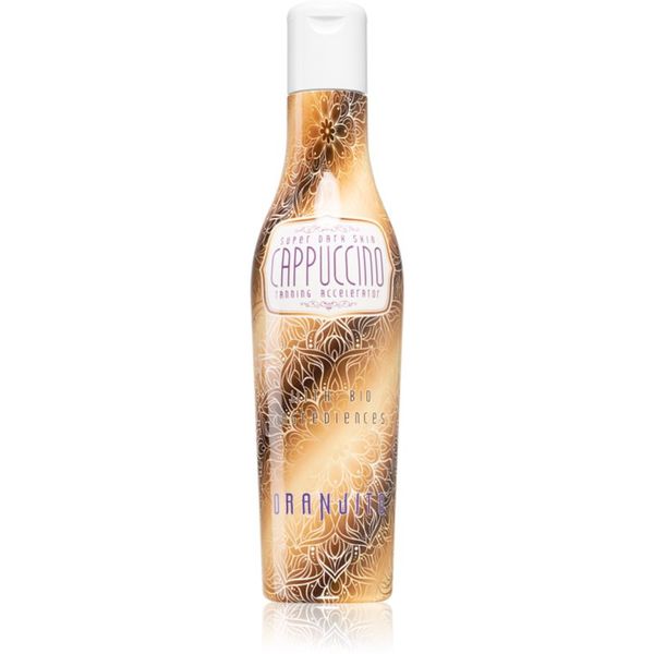Oranjito Oranjito Super Dark Skin Cappuccino mlijeko za sunčanje s bio komponentama i ubrzavačem tamnjenja 200 ml