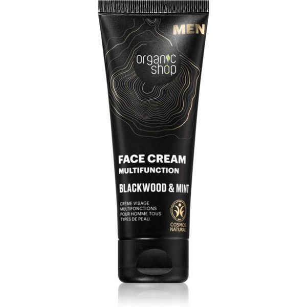 Organic Shop Organic Shop Men Blackwood & Mint višenamjenska krema za lice za muškarce 75 ml