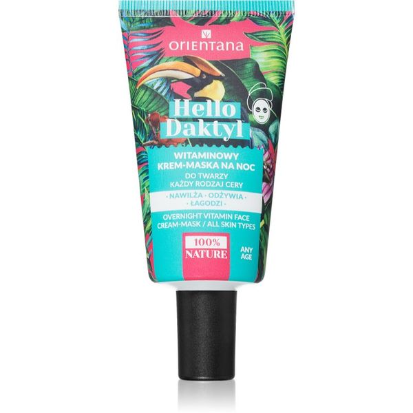 Orientana Orientana Hello Daktyl maska za noć za lice 40 ml
