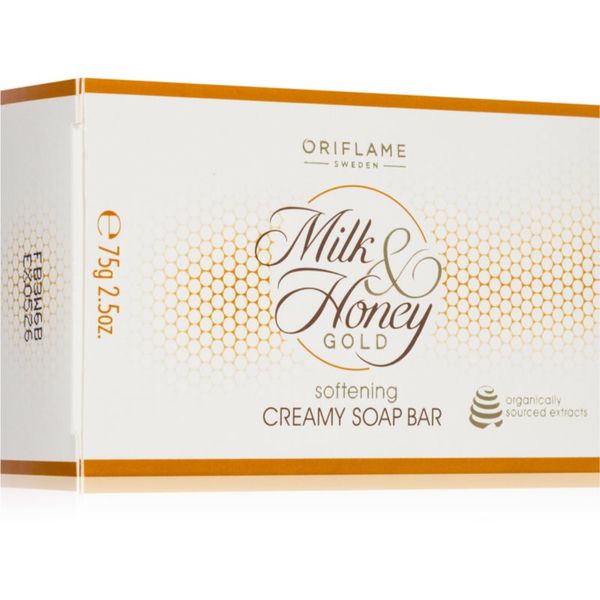 Oriflame Oriflame Milk & Honey Gold Grand Celebration sapun s hidratantnim učinkom 75 g
