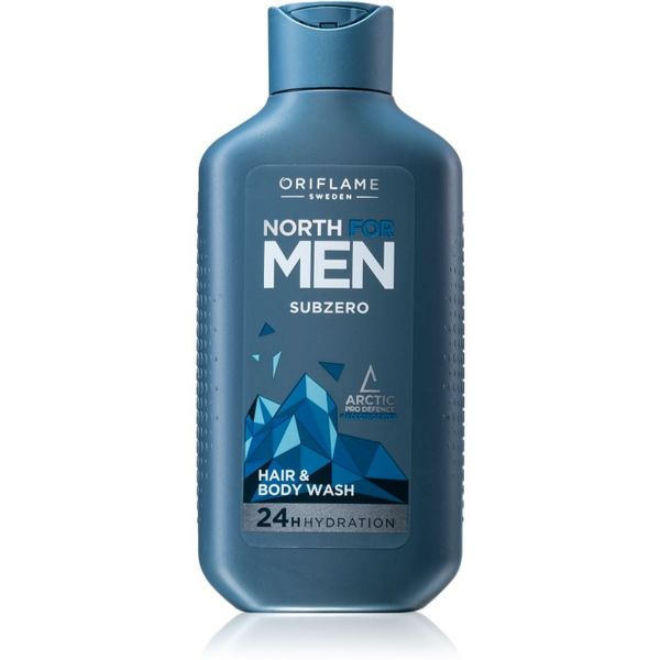 Oriflame Oriflame North for Men Subzero šampon i gel za tuširanje 2 u 1 za muškarce 250 ml