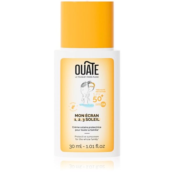 OUATE OUATE My 1,2,3 Sunscreen SPF 50+ for Face zaštitna krema za sunčanje za lice SPF 50+ 3y+ 30 ml