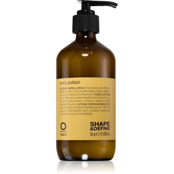 Oway Oway Styling & Finish mlijeko za kovrčavu kosu 240 ml