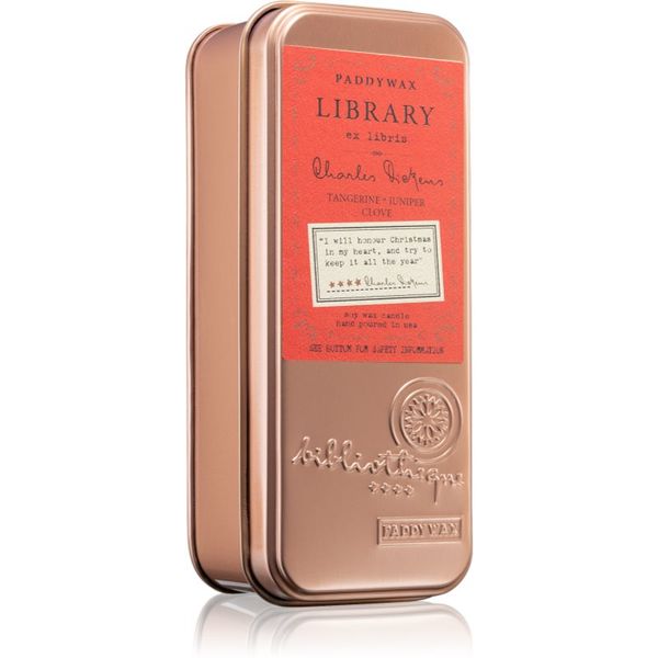Paddywax Paddywax Library Charles Dickens mirisna svijeća 70 g