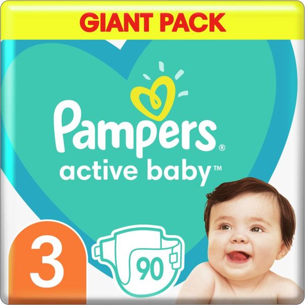 Pampers Pampers Active Baby Size 3 jednokratne pelene 6-10 kg 90 kom