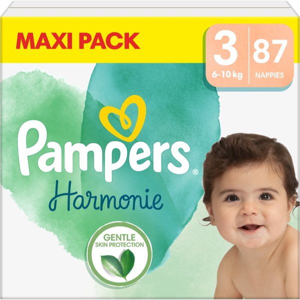 Pampers Pampers Harmonie Size 3 jednokratne pelene 6-10 kg 87 kom