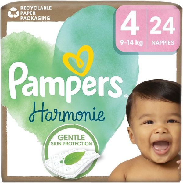 Pampers Pampers Harmonie Size 4 jednokratne pelene 9-14 kg 24 kom