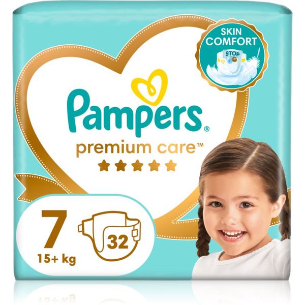 Pampers Pampers Premium Care Size 7 jednokratne pelene 15+ kg 32 kom
