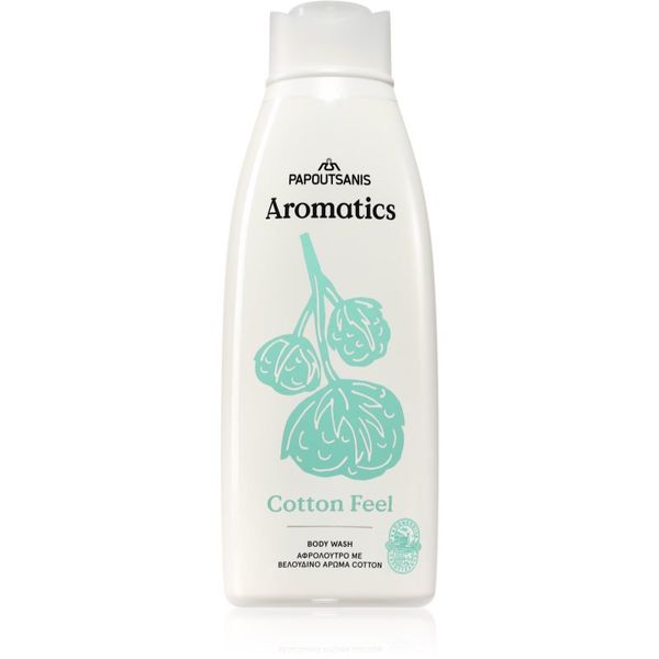 PAPOUTSANIS PAPOUTSANIS Aromatics Cotton Feel nježni gel za tuširanje 650 ml