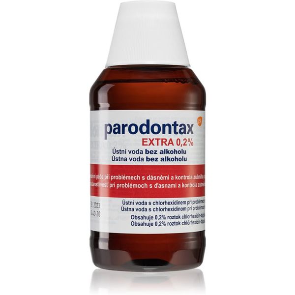 Parodontax Parodontax Extra 0,2% vodica za usta protiv zubnog plaka i za zdrave desni bez alkohola 300 ml