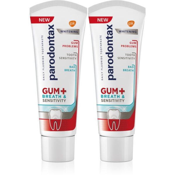 Parodontax Parodontax Gum And Sens Whitening pasta za izbjeljivanje za zube 2x75 ml