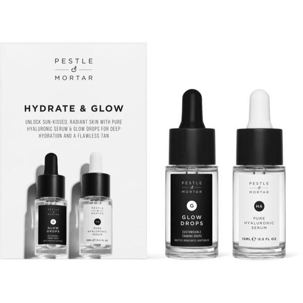Pestle & Mortar Pestle & Mortar Hydrate and Glow poklon set za lice