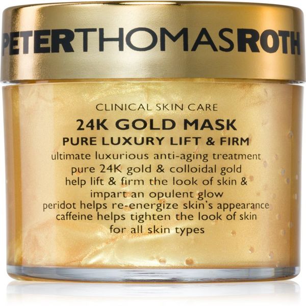 Peter Thomas Roth Peter Thomas Roth 24K Gold Mask maska za lifting s učvršćujućim učinkom 50 ml