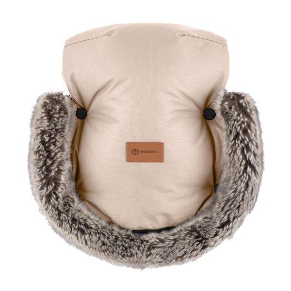Petite&Mars Petite&Mars Furry Rose Petal rukavice za dječja kolica 1 par