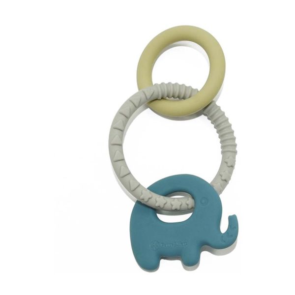 Petite&Mars Petite&Mars Silicone teether grickalica za bebe Elefi 0 m+ 1 kom