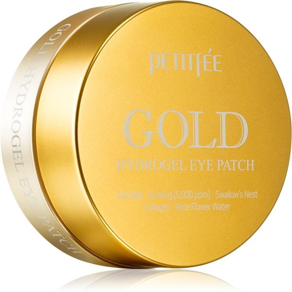 Petitfée Petitfée Gold hidrogel maska za područje oko očiju s 24-karatnim zlatom 60 kom