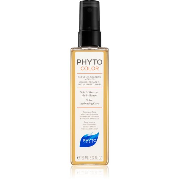 Phyto Phyto Color Shine Activating Care njega bez ispiranja za sjaj i zaštitu obojene kose 150 ml