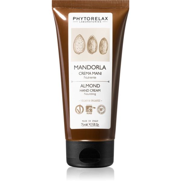 Phytorelax Laboratories Phytorelax Laboratories Almond hranjiva krema za ruke 75 ml
