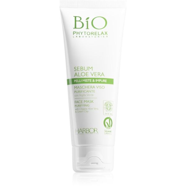 Phytorelax Laboratories Phytorelax Laboratories Bio Sebum Aloe Vera maska za čišćenje lica s aloe verom 75 ml