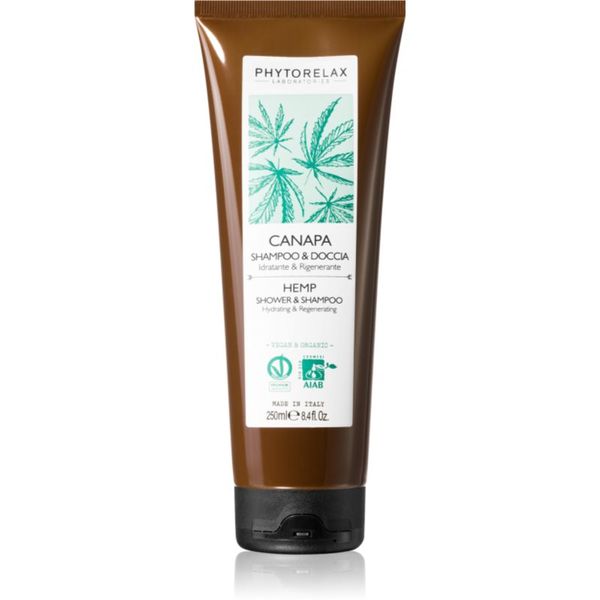 Phytorelax Laboratories Phytorelax Laboratories Hemp šampon za tuširanje s regenerirajućim učinkom 250 ml