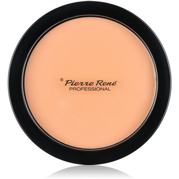 Pierre René Pierre René Face kompaktni puder sa zrcalom i aplikatorom nijansa 03 Transparent  8 g