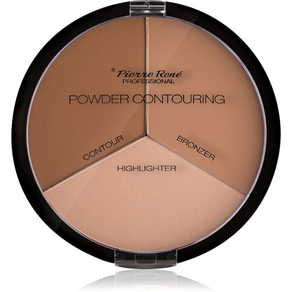 Pierre René Pierre René Powder Contouring paleta za konturiranje 23 g