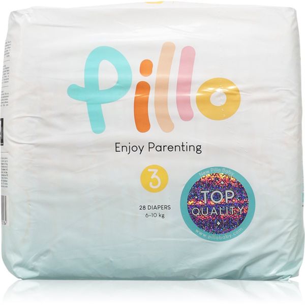 Pillo Pillo Premium Midi Size 3 jednokratne pelene 6-10 kg 28 kom
