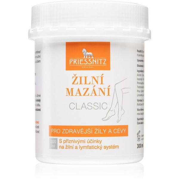Priessnitz Priessnitz Classic krema za masažu s blagotvornim učincima na venski i limfni sustav 300 ml
