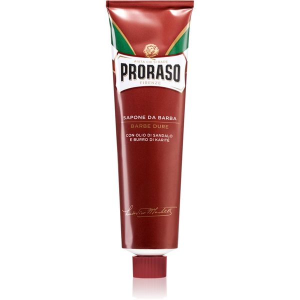 Proraso Proraso Red sapun za brijanje za čvrstu bradu u tubi 150 ml