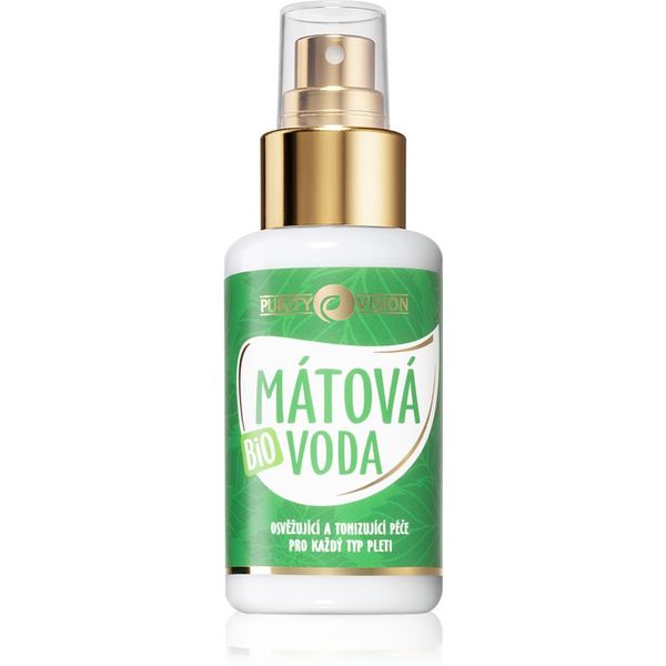 Purity Vision Purity Vision BIO osvježavajuća voda za lice s pepermintom 100 ml