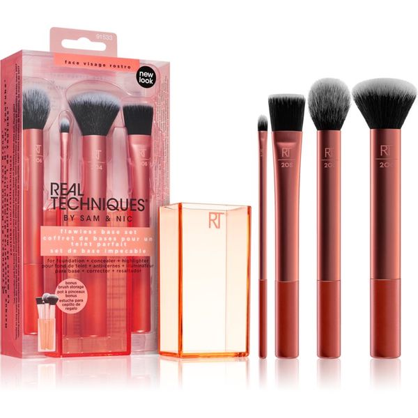 Real Techniques Real Techniques Flawless Base Set set kistova 4 kom