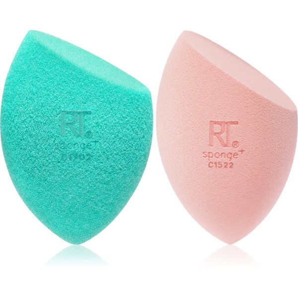 Real Techniques Real Techniques Sponge+ Miracle Airblend pjenasti aplikator za puder 2 kom