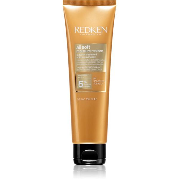Redken Redken All Soft njega bez ispiranja za jačanje za ishranu i hidrataciju 150 ml