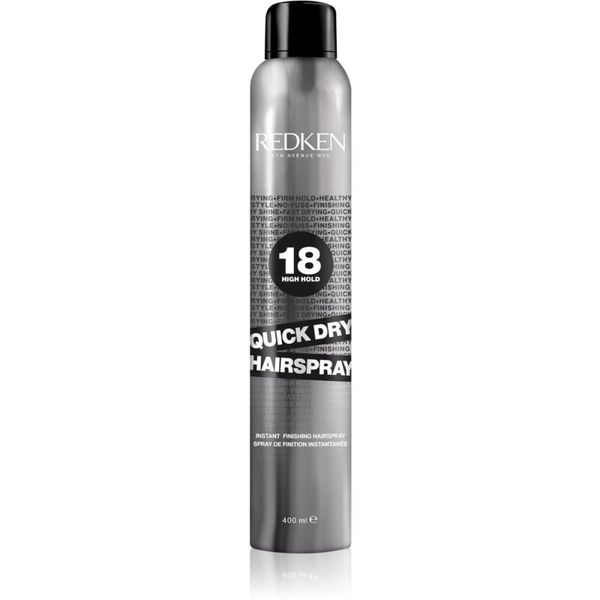 Redken Redken Quick Dry lak za kosu za jako učvršćivanje