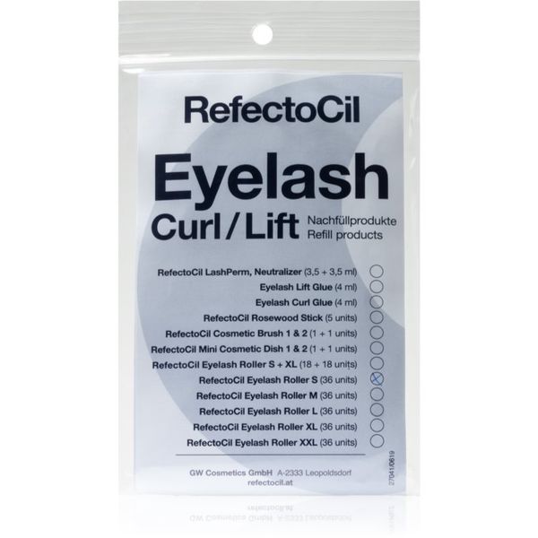 RefectoCil RefectoCil Eyelash Curl uvijači za trajnu ondulaciju za trepavice veličina S 36 kom