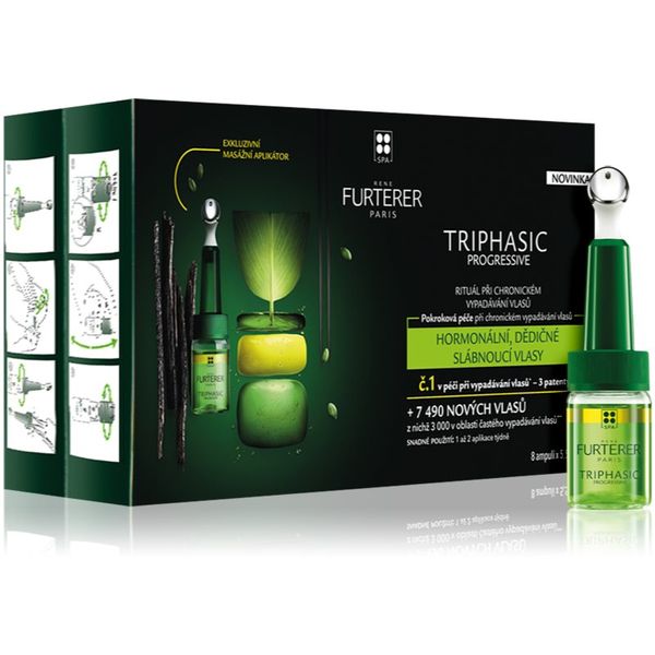 René Furterer René Furterer Triphasic Progressive kompleksna njega za kronično opadanje kose 8x5,5 ml