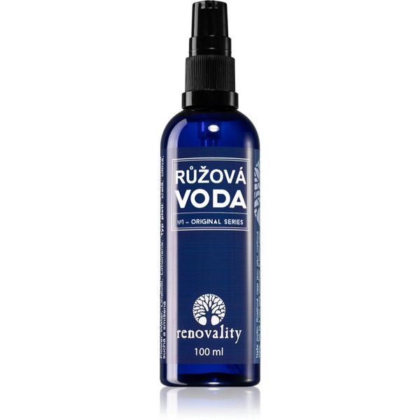 Renovality Renovality Original Series osvježavajuća voda od ruže 100 ml