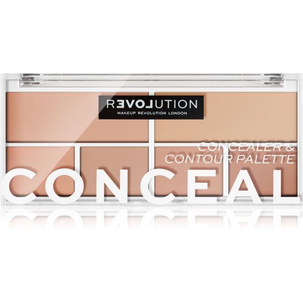 Revolution Relove Revolution Relove Conceal Me paleta korektora nijansa Fair 2,8 g