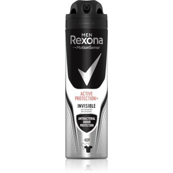 Rexona Rexona Active Protection+ Antiperspirant antiperspirant u spreju za muškarce Invisible 150 ml