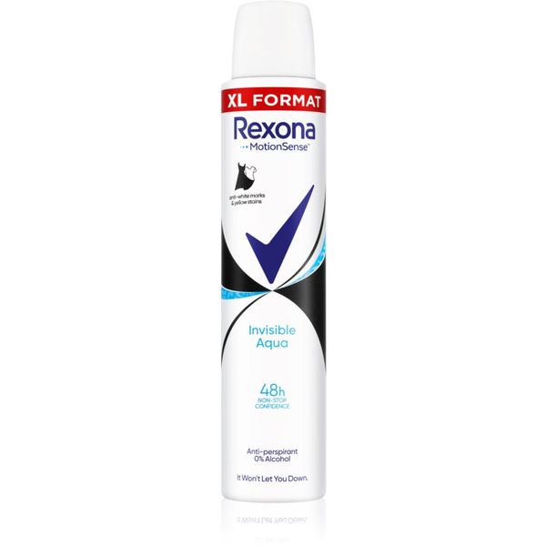 Rexona Rexona Invisible Aqua antiperspirant u spreju 200 ml