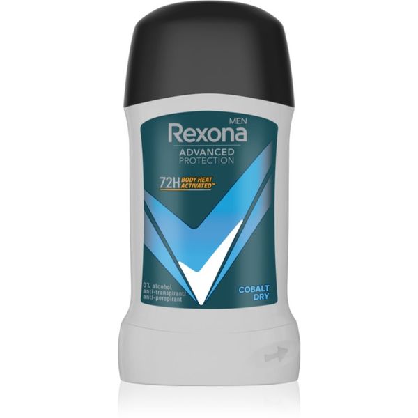 Rexona Rexona Men Advanced Protection čvrsti antiperspirant 72h za muškarce Cobalt Dry 50 ml
