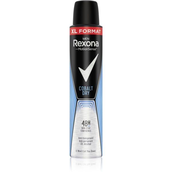 Rexona Rexona Men Maximum Protection antiperspirant u spreju za muškarce XL Cobalt Dry 200 ml