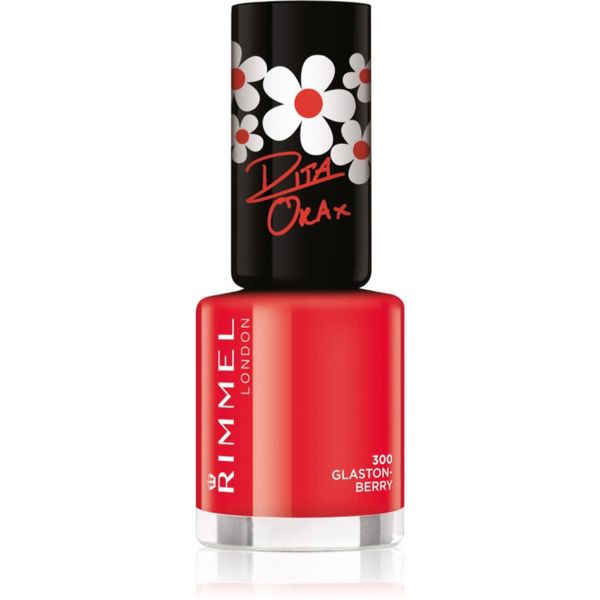 Rimmel Rimmel 60 Seconds By Rita Ora lak za nokte nijansa 300 Glaston Berry 8 ml