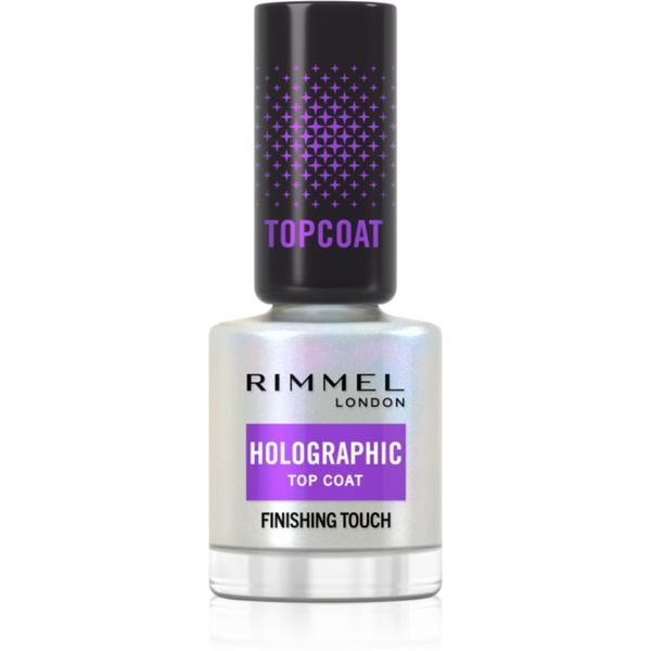 Rimmel Rimmel Holographic nadlak za nokte sa šljokicama 12 ml