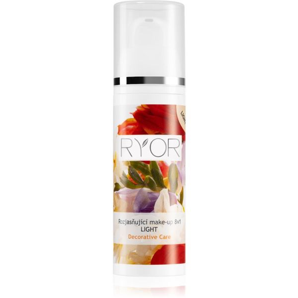 RYOR RYOR Decorative Care posvjetljujući puder 8 u 1 nijansa Light 30 ml