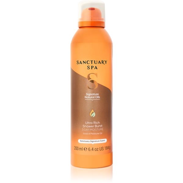 Sanctuary Spa Sanctuary Spa Signature Natural Oils pjena za tuširanje i njegu s hranjivim učinkom 200 ml