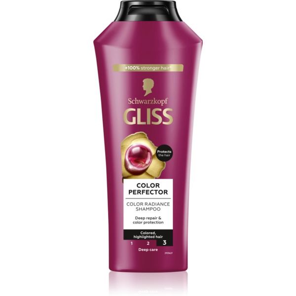 Schwarzkopf Schwarzkopf Gliss Color Perfector zaštitni šampon za obojenu kosu 400 ml
