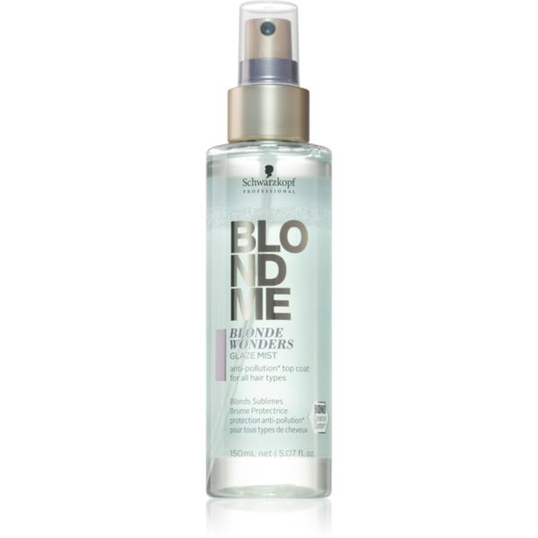 Schwarzkopf Professional Schwarzkopf Professional Blondme Blonde Wonders regenerirajuće sjajilo u spreju za plavu i kosu s pramenovima 150 ml