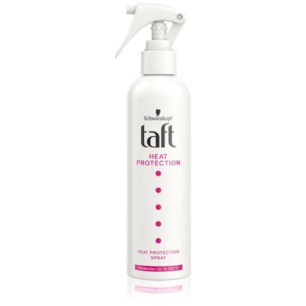Schwarzkopf Schwarzkopf Taft Heat Protection zaštitni sprej za kosu isrpljenu toplinskim oblikovanjem 250 ml